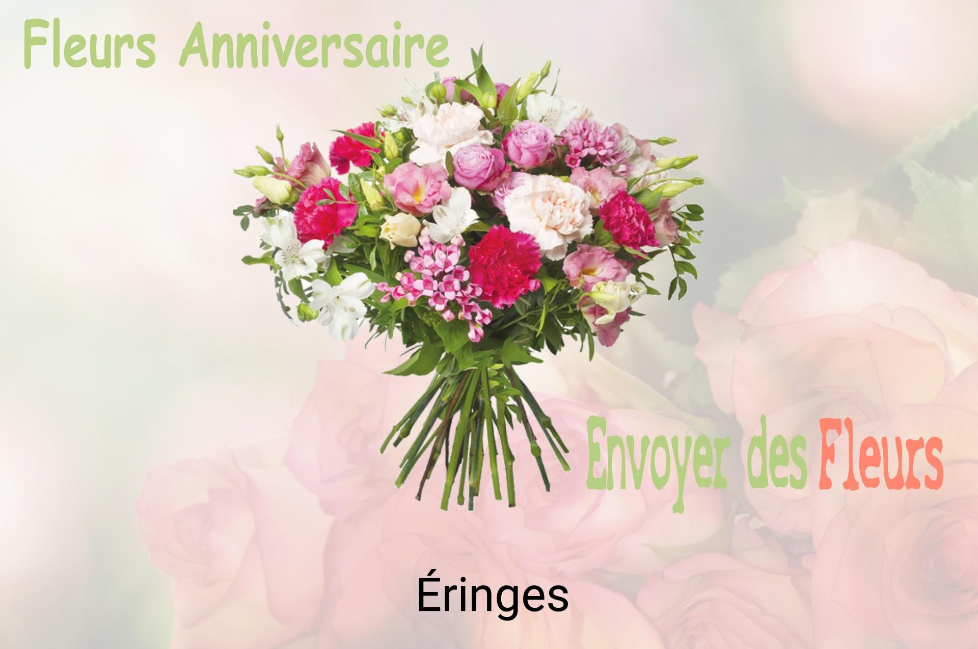 Bouquet de fleurs d’anniversaire livré à Éringes